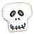 Pawsitively Gourmet Halloween Skull Face Cookie 