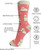 E&s Imports Pet Lover Socks Peach Goldendoodle Dog, Unisex, One Size Fits Most 