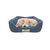 Happy Tails Teddy Fur Cuddler Pet Bed 24 x 24 in