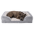 Furhaven Velvet Waves Perfect Comfort Orthopedic Pet Bed 27 x 36 in