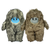 Incredipet Yeti Plush Dog Toy, Assorted 11 in