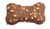 A&E Lolo Pets Classic LoLo Mini Peanut Butter Bone Shaped Cake Dog Treat 3 in