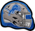 Pets First Detroit Lions Helmet Tough Dog Toy 