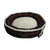 Akc Red Plaid Round Pet Bed 25 in