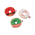 Spot Holiday Glazed Donut with Catnip & Crinkle Cat Toy, Assorted 4 in