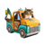 Royal Pet HAPPYCAT Vintage Surf Truck Cat Scatcher 