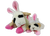 Multipet Lamb Chop Easter Bunny Plush Dog Toy
