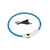 Coastal Pet Products USB Light-Up Adjustable Neck Ring- Blue 24in