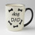 Petrageous Dog Dad Stoneware Mug 24 oz