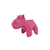 Pet Obsession Ruff N Roll Durable Plush Dog Toy- Hippo 12 in