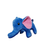 Pet Obsession Ruff N Roll Durable Plush Dog Toy- Elephant 12 in