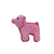 Pet Obsession Ruff N Roll Durable Plush Dog Toy- Pig 12 in