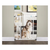 Carlson Extra Tall Walk-Thru Gate with Pet Door 
