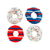 Bosco & Roxy Summer Mini Donut Dog Treat Cookie 