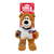 Kong Limited Edition Soccer USA Wild Knots Bear Dog Toy 7 in