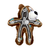 Kong Limited Edition Soccer USA Wild Knots Bear Dog Toy 7 in