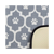 Kole Imports Grey Bone Dry Machine Washable Feeding Mat 