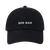 Hatphile Embroidered Dog Dad Black Hat 
