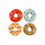 Bosco & Roxy Fall Paw-Tumn Donuts Dog Treat Cookie 