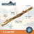 Dogginstix Braided Lamb Tripe Dog Chew 12 in