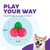 Outward Hound Gummiez Cherries Dog Chew Toy 