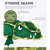Outward Hound Xtreme Seamz Alligator Durable Dog Toy Medium