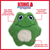 Kong Snuzzles Frog Plush Dog Toy XS