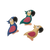 Spot Dura-Fuse Parrot Leather Dog Toy, Assorted 8 in