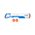 Chuckit! Cannon Max Dog Ball Launcher 16m with Two Balls 