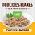 Instinct Flaked Chicken Entrée in Savory Gravy Wet Cat Food
