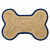Park Life Designs Loxley Natural Jute Bone Dog Placemat