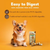 Scott Pet Premium Pork Chomps Real Chicken Wrapped Roll Dog Treat 2 ct