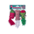 Spot Holiday Crinkle & Catnip Assorted Cat Toy 3 pk