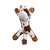 Lightning Dog Fuzzy Brown Cow Dog Toy 