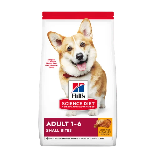 Hill's Science Diet Adult 1-6 Small Bites Chicken & Barley Recipe