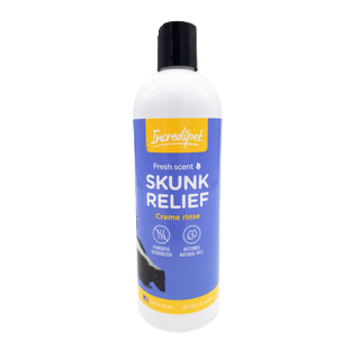 Incredipet Skunk Relief Shampoo 16 oz - Chow Hound Pet Supplies