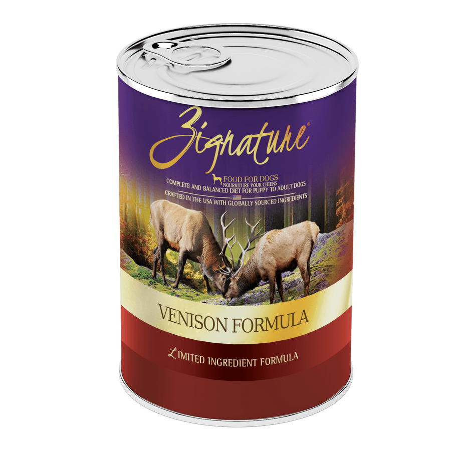 Zignature Venison Limited Ingredient Formula Grain-Free Canned Dog
