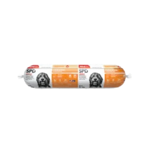 Prime100 SPD Fresh Roll Beef & Carrot Steam Cooked Dog Food - Chow