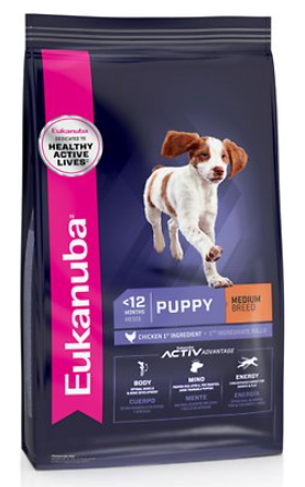 eukanuba dog food medium breed