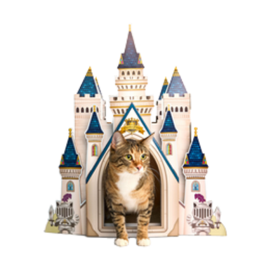 Royal Pet HAPPYCAT Castle Cat Scratcher - Chow Hound Pet Supplies
