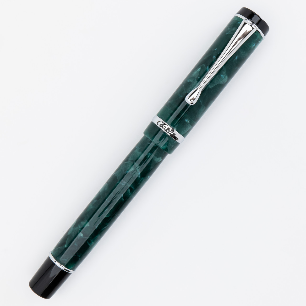 Conklin Duragraph fountain pen Forest Green w/ JoWo Nib
