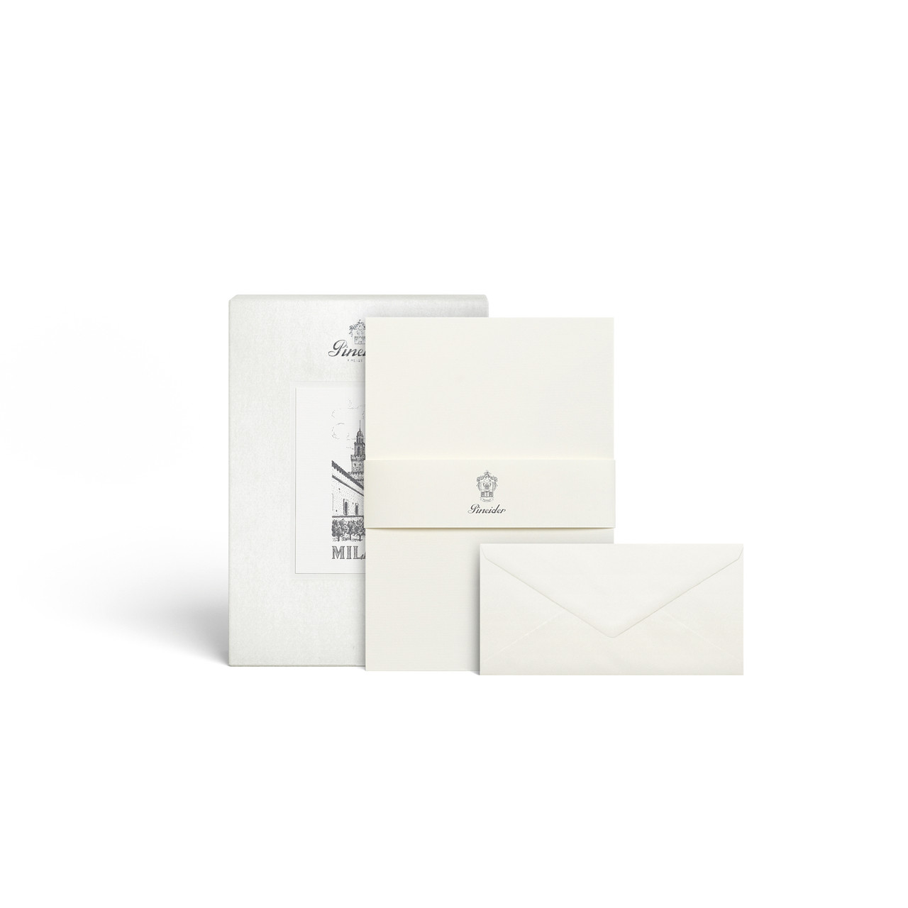 Pineider Milano Box of 24 sheets and 24 envelopes - form. A4 ...