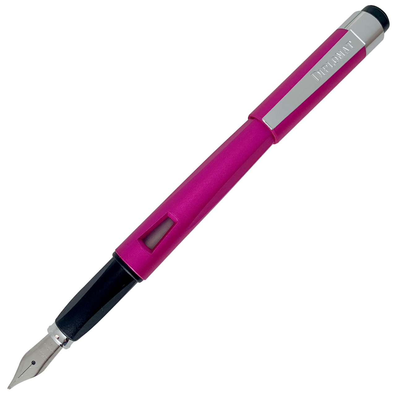 Diplomat Magnum Hot Pink Fountain Pen Extra Fine