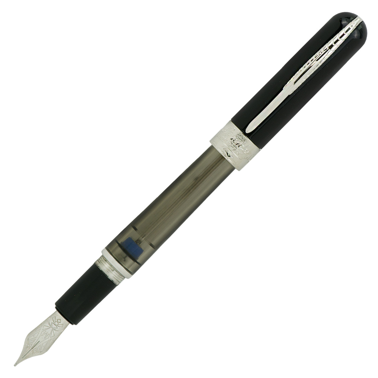 Old Black Fountain Pen Cocealed Nib Sold At Auction: MONTBLANC