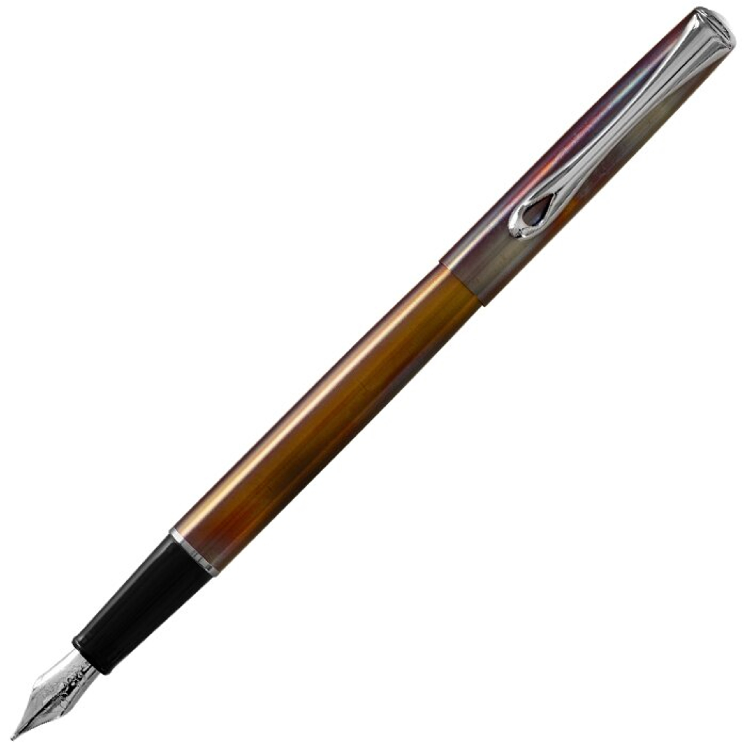 diplomat traveller flame fountain pen