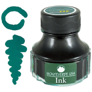 Monteverde USA® Core California Teal 90ml Fountain Pen Ink Bottle Monteverde USA® Core California Teal 90ml Fountain Pen Ink Bottle