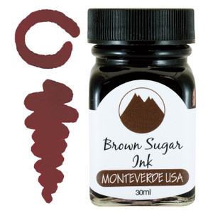 Monteverde USA® Core Brown Sugar 30ml Fountain Pen Ink Bottle Monteverde USA® Core Brown Sugar 30ml Fountain Pen Ink Bottle