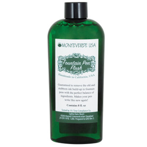 Monteverde USA® Flush 8 fl. oz. Bottle Fountain Pen Cleaner Monteverde USA® Flush 8 fl. oz. Bottle Fountain Pen Cleaner