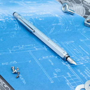 Monteverde USA® Tool Pen™ Fountain Pen, Silver Monteverde USA® Tool Pen™ Fountain Pen, Silver