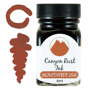 Monteverde USA® Core Canyon Rust 30ml Fountain Pen Ink Bottle Monteverde USA® Core Canyon Rust 30ml Fountain Pen Ink Bottle